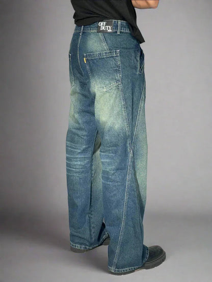 All Out Vintage Extreme Baggy Jeans - UrbanClubCo.