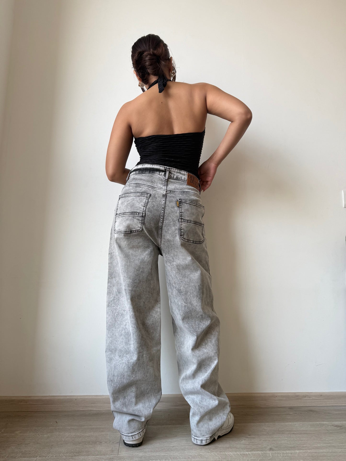 Platinum Drift Baggy Fit Jeans