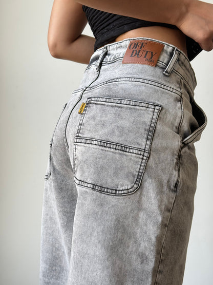Platinum Drift Baggy Fit Jeans