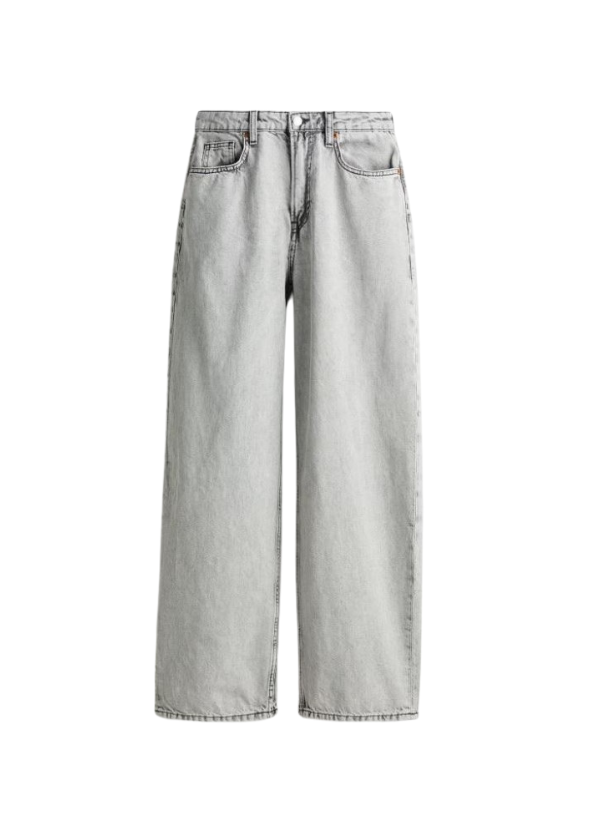 Grey Baggy Jean